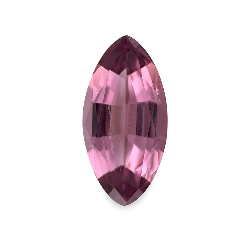 0.94 ct Plum Pink Marquise Mixed Cut AKARA Sri Lanka Spinel