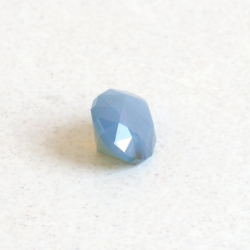 0.97 ct Galaxy Wisp Blue Pear Modified Brilliant AKARA Nigerian Sapphire