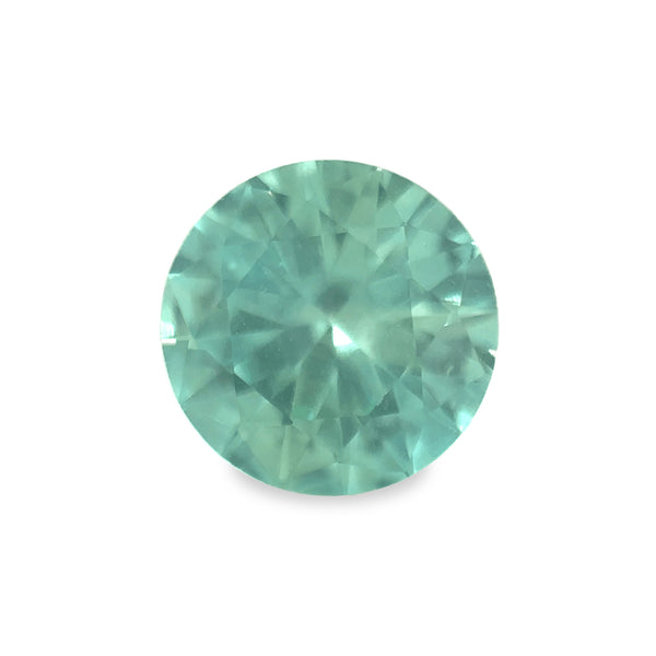 Ethical Jewellery & Engagement Rings Toronto - 0.97 ct Seafoam Teal Round Mixed Cut Lab Grown Sapphire - FTJCo Fine Jewellery & Goldsmiths