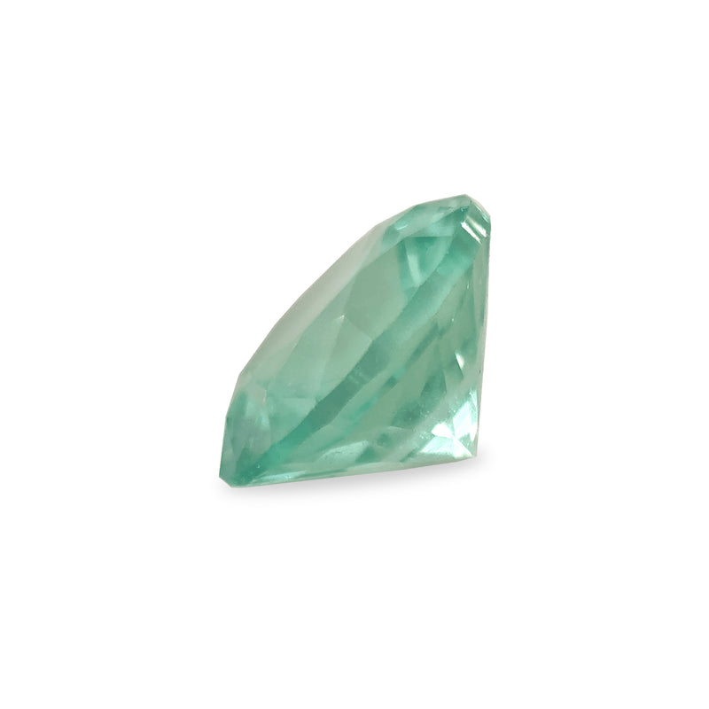 Ethical Jewellery & Engagement Rings Toronto - 0.97 ct Seafoam Teal Round Mixed Cut Lab Grown Sapphire - FTJCo Fine Jewellery & Goldsmiths