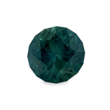 Ethical Jewellery & Engagement Rings Toronto - 0.97 ct Teal Green Round Modified Brilliant AKARA Nigerian Sapphire - FTJCo Fine Jewellery & Goldsmiths