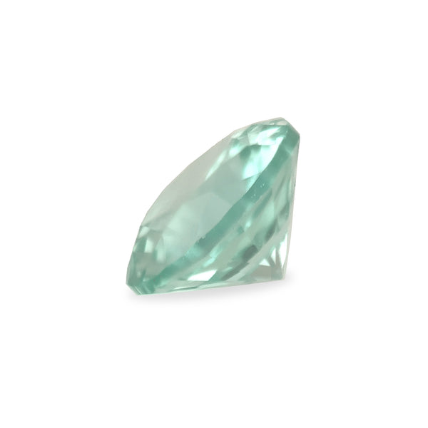 Ethical Jewellery & Engagement Rings Toronto - 0.98 ct Seafoam Blue-Green Round Mixed Cut Lab Grown Sapphire - FTJCo Fine Jewellery & Goldsmiths