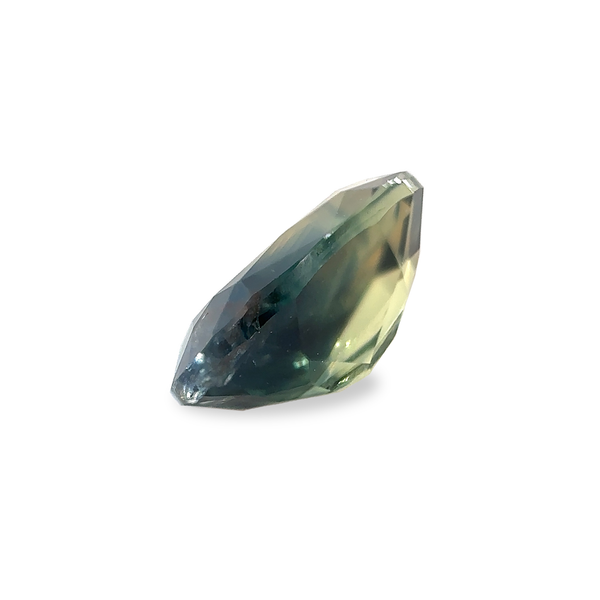 1.05 ct Yellow Blue Bicolour Oval Modified Brilliant AKARA Nigerian Sapphire