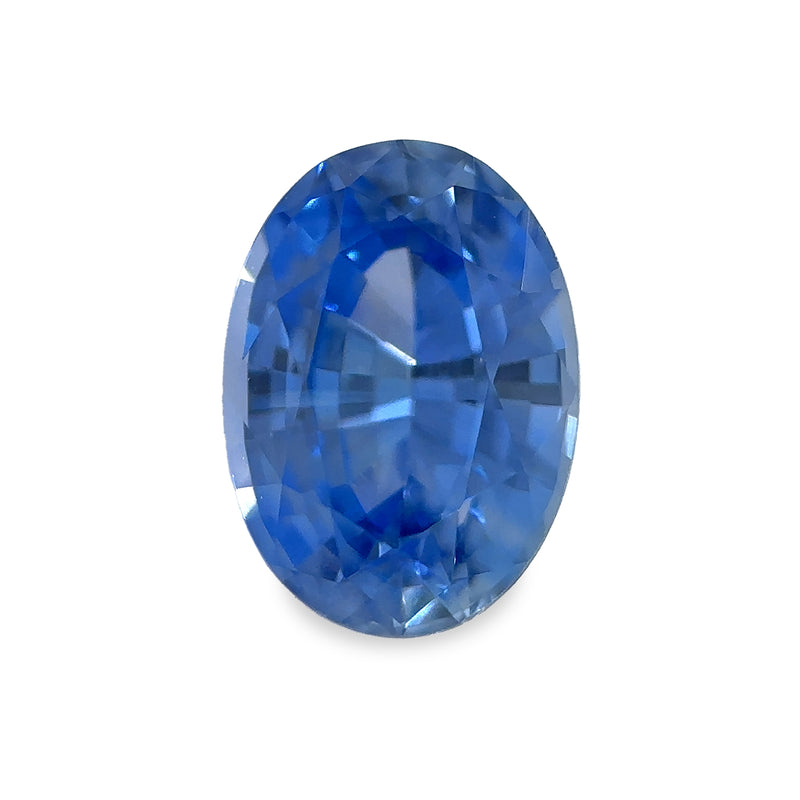1.06 ct Blue Oval Mixed Cut AKARA Sri Lanka Sapphire