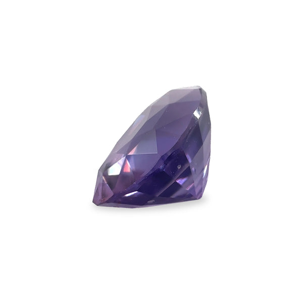 1.08 ct Freesia Purple Pear Mixed Cut AKARA Sri Lanka Sapphire