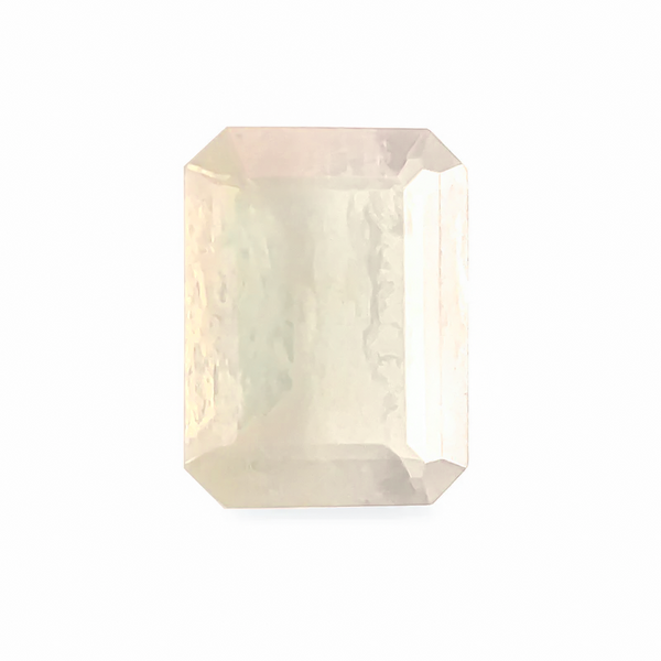 Ethical Jewellery & Engagement Rings Toronto - 1.11 ct Sunset White Rectangular Australian Opal - FTJCo Fine Jewellery & Goldsmiths