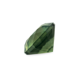 Ethical Jewellery & Engagement Rings Toronto - 1.15 ct Sunny Forest Green Modified Brilliant Round Cut AKARA Nigerian Sapphire - FTJCo Fine Jewellery & Goldsmiths