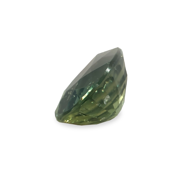 1.20 Sunny Forest Green Pear Mixed Cut Mined Sapphire