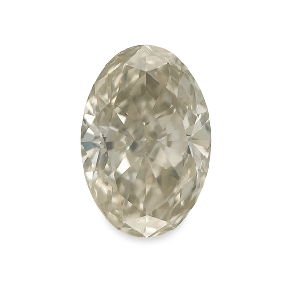 Ethical Jewellery & Engagement Rings Toronto - 1.20 ct Sandy Fawn Oval Modified Brilliant Lab Grown Diamond - FTJCo Fine Jewellery & Goldsmiths