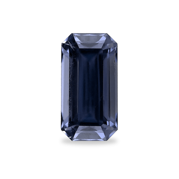 1.21 ct Midnight Violet Cut Corner Rectangular Step Cut AKARA Sri Lanka Spinel