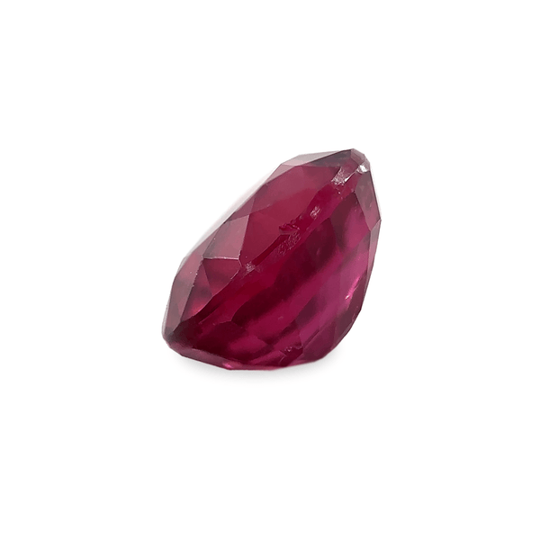 Ethical Jewellery & Engagement Rings Toronto - 1.27 ct Purple Red Oval Mixed Cut AKARA Modern Vintage Ruby - FTJCo Fine Jewellery & Goldsmiths