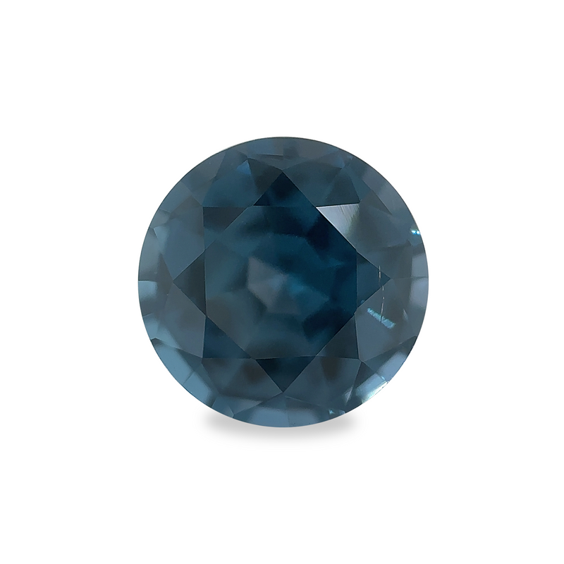 Ethical Jewellery & Engagement Rings Toronto - 1.30 ct Deep Navy Round Mixed AKARA Sri Lanka Spinel - FTJCo Fine Jewellery & Goldsmiths