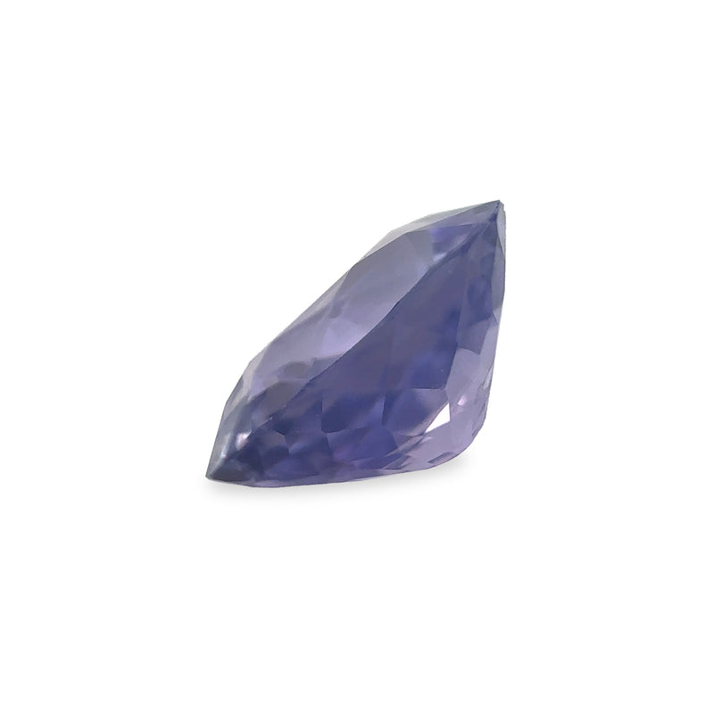 1.36 ct Wisteria Purple Oval Modified Brilliant AKARA Sri Lanka Sapphire