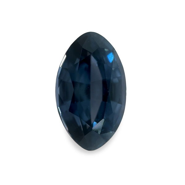 1.37 ct Midnight Violet Marquise AKARA Sri Lankan Spinel