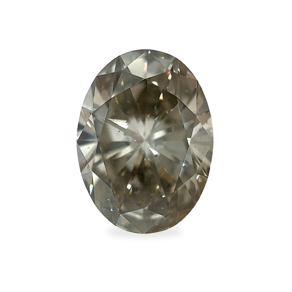 Ethical Jewellery & Engagement Rings Toronto - 1.47 ct Obsidian Grey Oval Brilliant Fancy Lab Grown Diamond - FTJCo Fine Jewellery & Goldsmiths