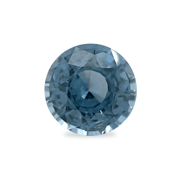 Ethical Jewellery & Engagement Rings Toronto - 1.48 ct Denim Blue Round Mixed Cut AKARA Sri Lanka Spinel - FTJCo Fine Jewellery & Goldsmiths