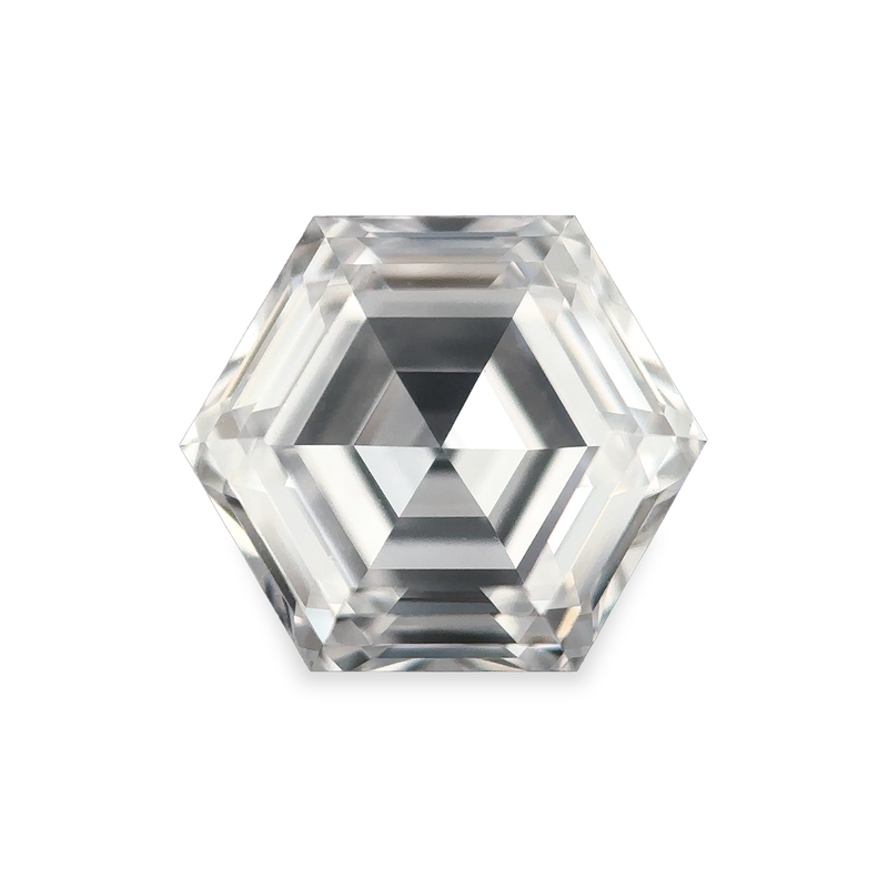 1.53 ct D-VVS2 Hexagonal Lab Grown Diamond