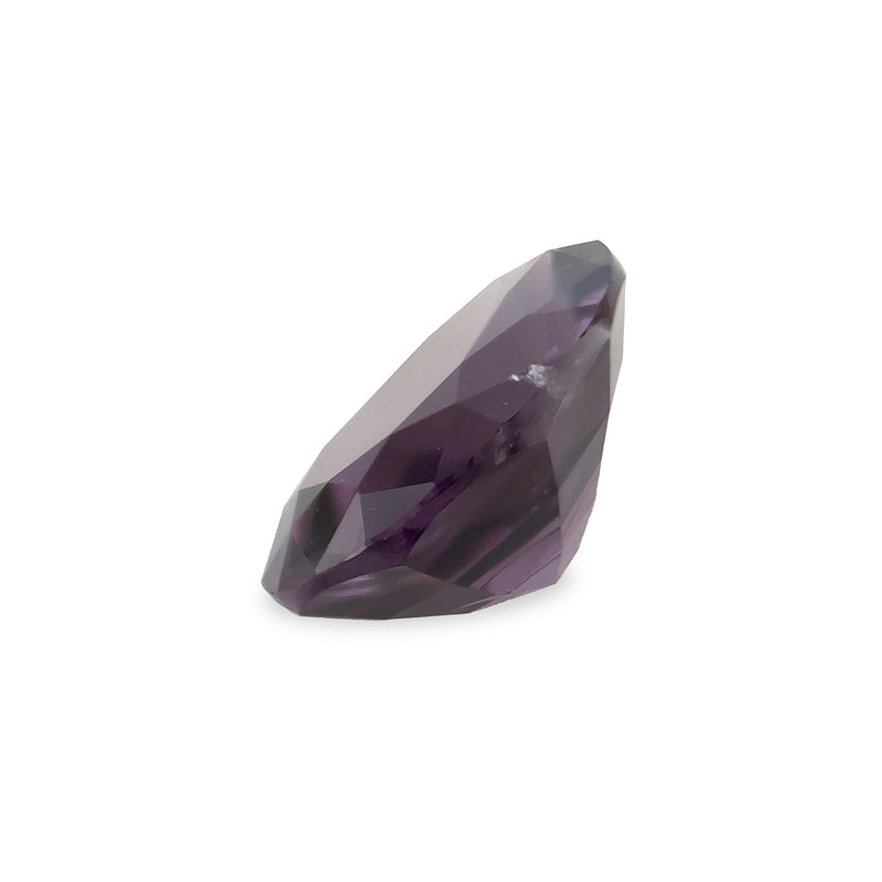 1.70 ct Plum Purple Pear Mixed Cut AKARA Sri Lanka Spinel