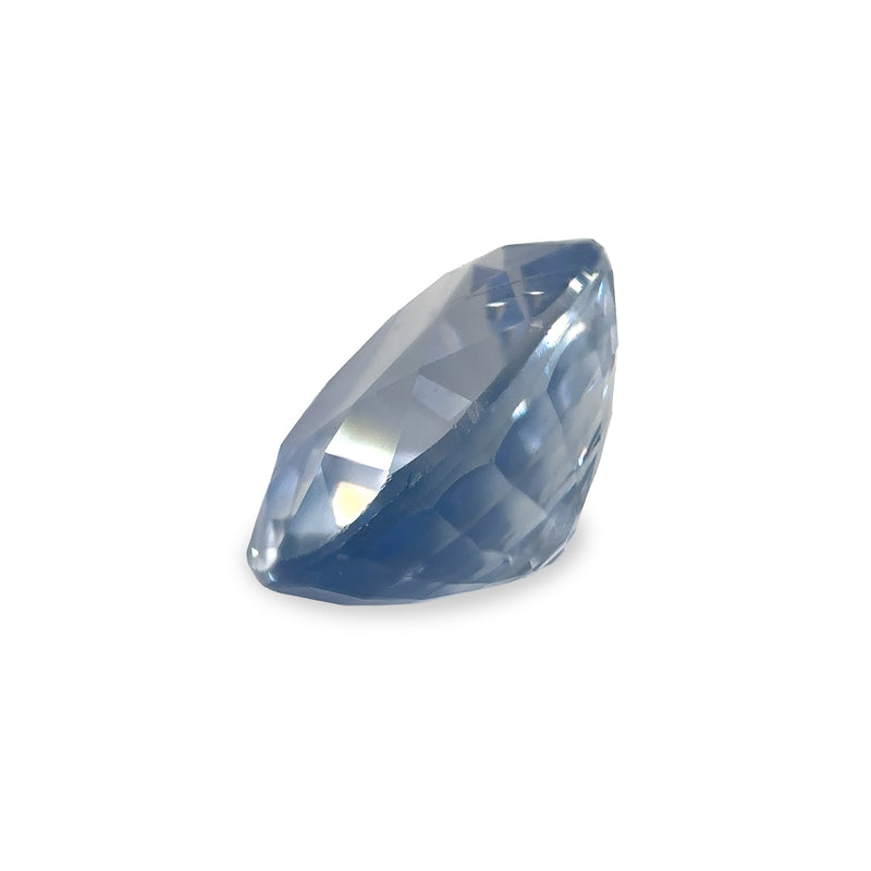 1.75 ct Periwinkle Blue Oval Mixed Cut Mined Sapphire