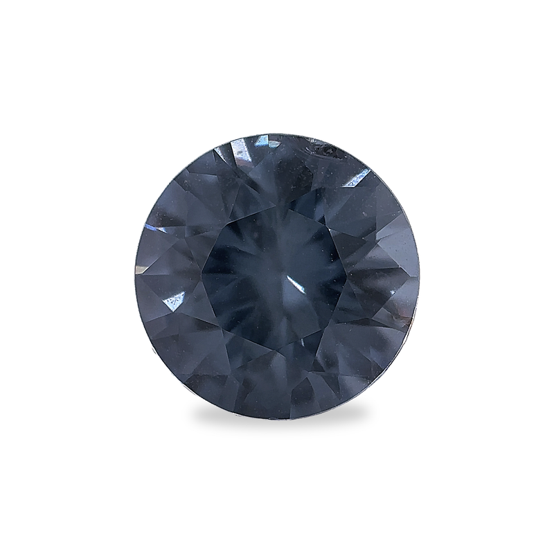 Ethical Jewellery & Engagement Rings Toronto - 1.90 ct Obsidian Violet Round Brilliant AKARA Sri Lanka Spinel - FTJCo Fine Jewellery & Goldsmiths