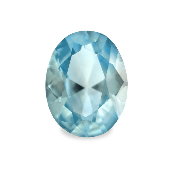Ethical Jewellery & Engagement Rings Toronto - 1.95 ct Icy Blue Zoning Oval Mixed Cut Fancy Lab Grown Sapphire - FTJCo Fine Jewellery & Goldsmiths