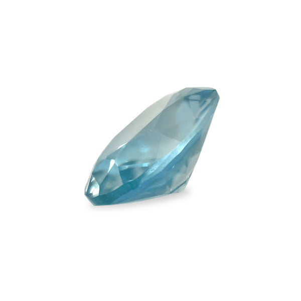 Ethical Jewellery & Engagement Rings Toronto - 1.95 ct Icy Blue Zoning Oval Mixed Cut Fancy Lab Grown Sapphire - FTJCo Fine Jewellery & Goldsmiths