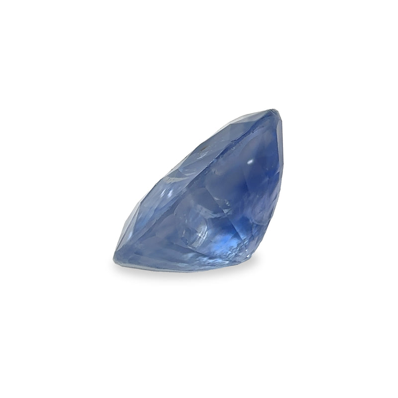 2.00 ct Periwinkle Blue Oval Mixed Cut Mined Sapphire