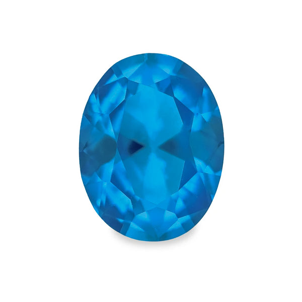 Ethical Jewellery & Engagement Rings Toronto - 2.00 ct Royal Blue Oval Mixed Cut Fancy Lab Grown Sapphire - FTJCo Fine Jewellery & Goldsmiths