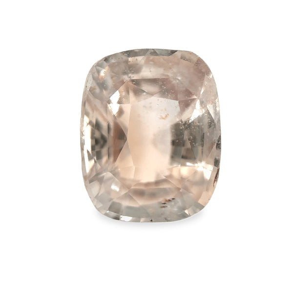 Ethical Jewellery & Engagement Rings Toronto - 2.04 ct Rose Tea Pink Elongated Cushion AKARA Sri Lanka Mined Sapphire - FTJCo Fine Jewellery & Goldsmiths