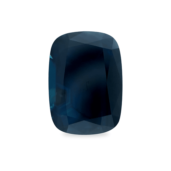 Ethical Jewellery & Engagement Rings Toronto - 2.32 ct Midnight Blue Elongated Cushion Mixed Cut AKARA Australian Sapphire - FTJCo Fine Jewellery & Goldsmiths