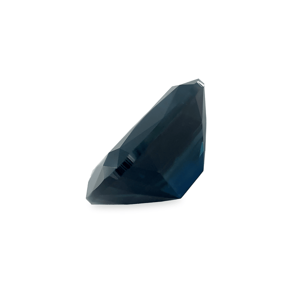 Ethical Jewellery & Engagement Rings Toronto - 2.32 ct Midnight Blue Elongated Cushion Mixed Cut AKARA Australian Sapphire - FTJCo Fine Jewellery & Goldsmiths