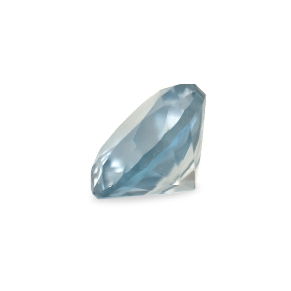 Ethical Jewellery & Engagement Rings Toronto - 2.51 ct Silver Wisteria Round Mixed Cut Fancy Lab Grown Sapphire - FTJCo Fine Jewellery & Goldsmiths