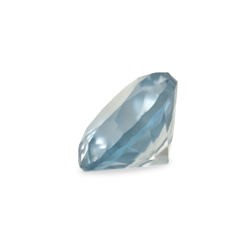 Ethical Jewellery & Engagement Rings Toronto - 2.51 ct Silver Wisteria Round Mixed Cut Fancy Lab Grown Sapphire - FTJCo Fine Jewellery & Goldsmiths