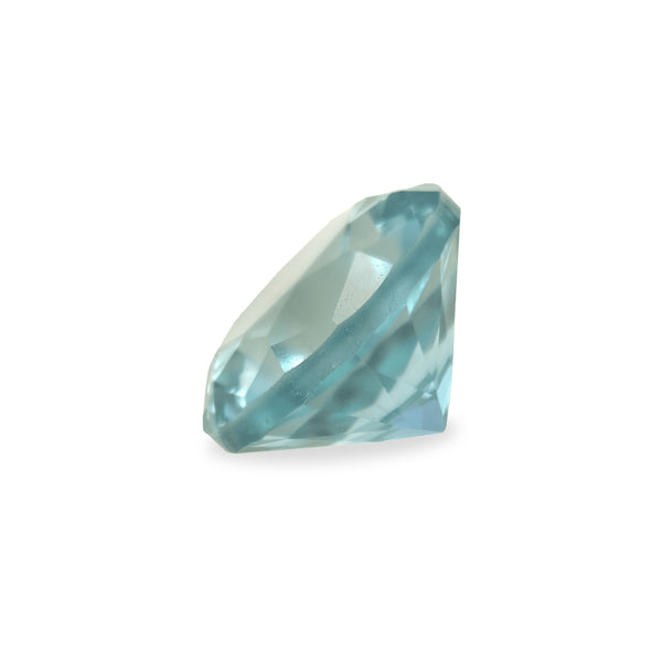 Ethical Jewellery & Engagement Rings Toronto - 2.70 ct Seafoam Blue Bicolour Round Mixed Cut Fancy Lab Grown Sapphire - FTJCo Fine Jewellery & Goldsmiths