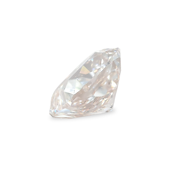 3.06 ct Pink Nuance (K) SI1 Square Cushion Cut Lab Grown Diamond