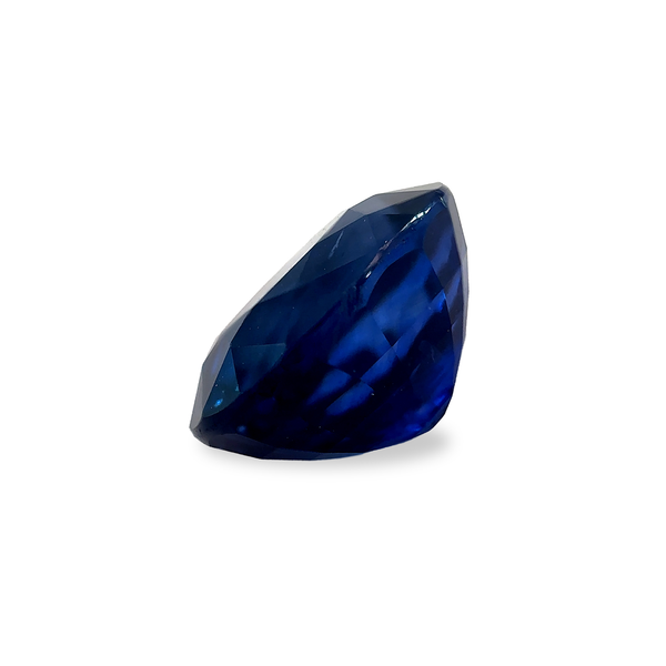 3.21 cr Deep Water Blue Oval Mixed Cut Mined Sapphire