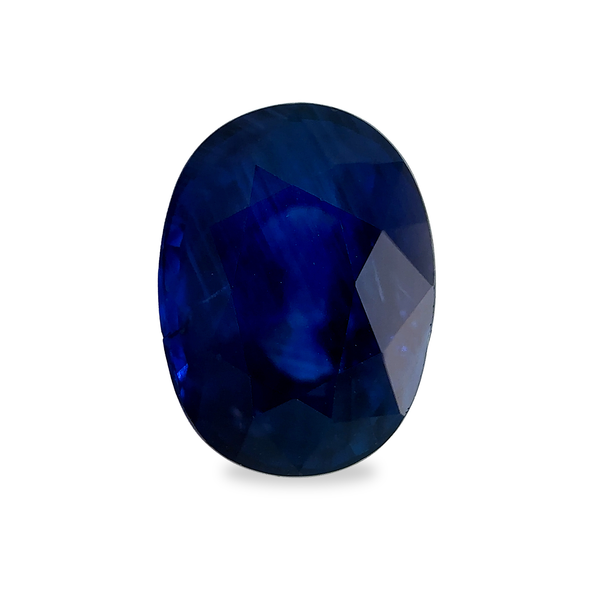 3.21 cr Deep Water Blue Oval Mixed Cut Mined Sapphire