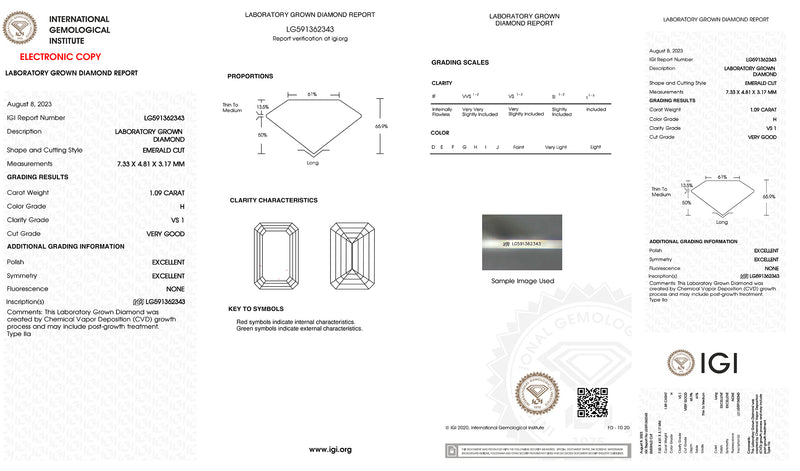 1.09 ct Horizontal Emerald-cut Bi-Colour Love Note with Partial Hidden Halo in Yellow and White Gold
