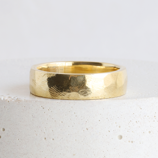 Ethical Jewellery & Engagement Rings Toronto - 5 mm Non-Directional File Faceted - FTJCo Fine Jewellery & Goldsmiths