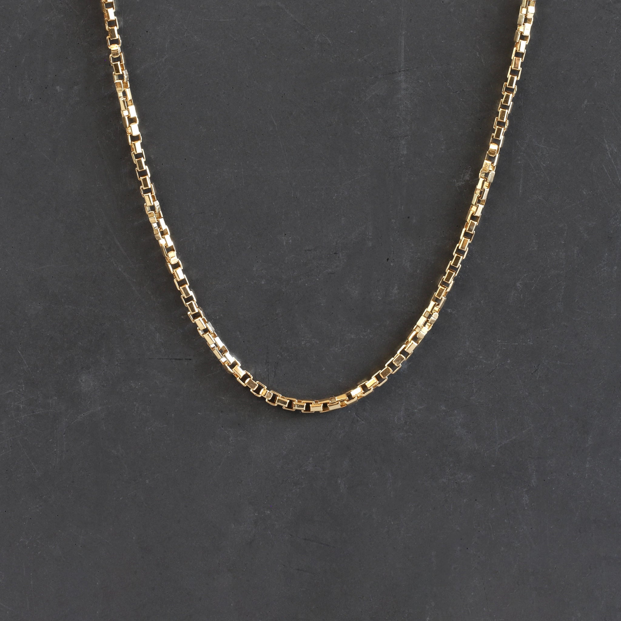 FTJCo Vintage 1.2mm Wide Box Chain