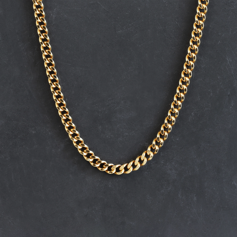 FTJCo Vintage 2.5 mm Wide Curb Chain