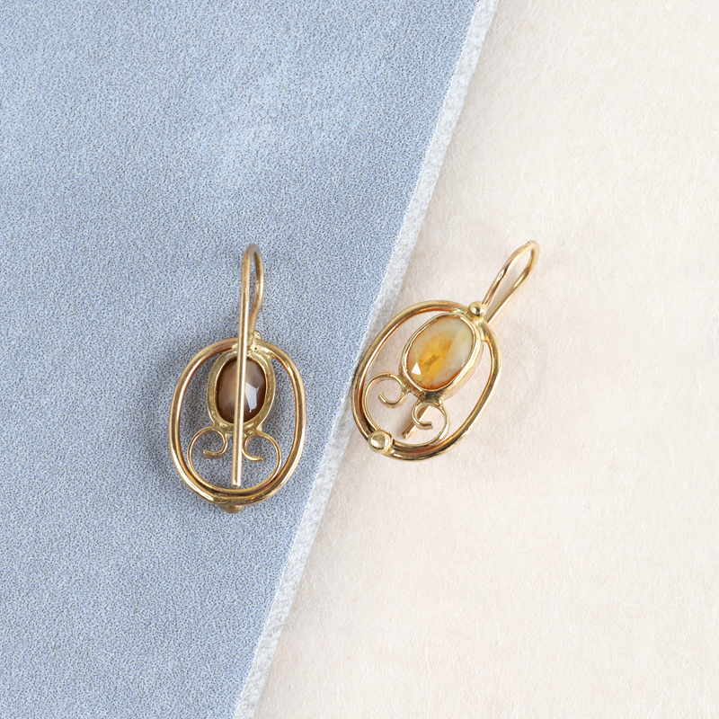 FTJCo Vintage Scarab-Inspired Opal Fixed Drops