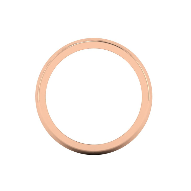 Ethical Jewellery & Engagement Rings Toronto - Low Dome Light Hammer/Satin Finish - FTJCo Fine Jewellery & Goldsmiths