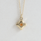 Ethical Jewellery & Engagement Rings Toronto - Citrine (November) Birthstone Star Amulet Pendant - FTJCo Fine Jewellery & Goldsmiths