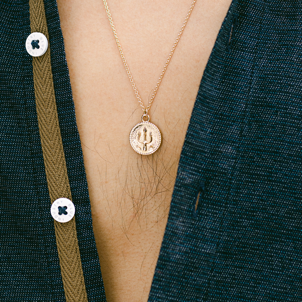 Ethical Jewellery & Engagement Rings Toronto - Coin Pendant in Yellow Gold - FTJCo Fine Jewellery & Goldsmiths