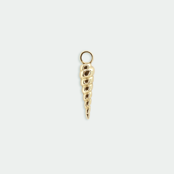 Ethical Jewellery & Engagement Rings Toronto - Cornet Charm in Yellow Gold - FTJCo Fine Jewellery & Goldsmiths
