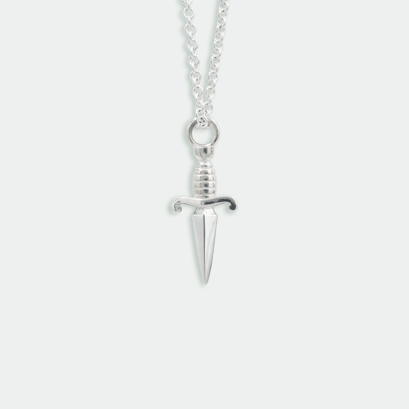 Ethical Jewellery & Engagement Rings Toronto - Esme Dagger Charm in Silver - FTJCo Fine Jewellery & Goldsmiths