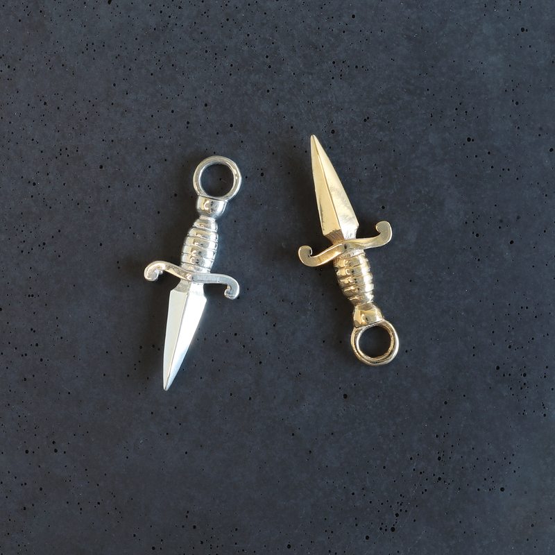 Ethical Jewellery & Engagement Rings Toronto - Esme Dagger Charm in Silver - FTJCo Fine Jewellery & Goldsmiths