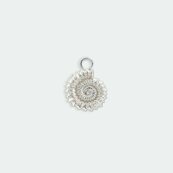 Ethical Jewellery & Engagement Rings Toronto - Fossil Charm in Silver - FTJCo Fine Jewellery & Goldsmiths