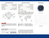 Ethical Jewellery & Engagement Rings Toronto - 1.48 ct Denim Blue Round Mixed Cut AKARA Sri Lanka Spinel - FTJCo Fine Jewellery & Goldsmiths